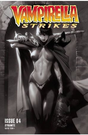 Vampirella Strikes (3rd Series) 4H published by Dynamite with cover art by Stephen Segovia