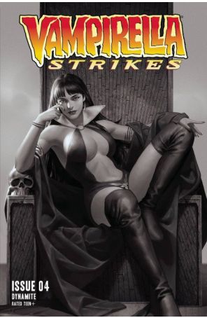 Vampirella Strikes (3rd Series) 4Q published by Dynamite with cover art by Junggeun Yoon