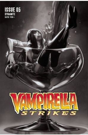 Vampirella Strikes (3rd Series) 5H published by Dynamite with cover art by Stephen Segovia