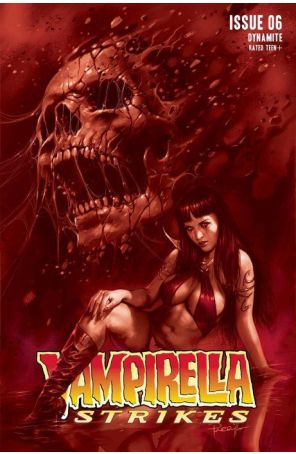 Vampirella Strikes (3rd Series) 6N published by Dynamite with cover art by Lucio Parrillo