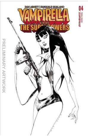 Vampirella Versus The Superpowers 4G published by Dynamite with cover art by Jae Lee