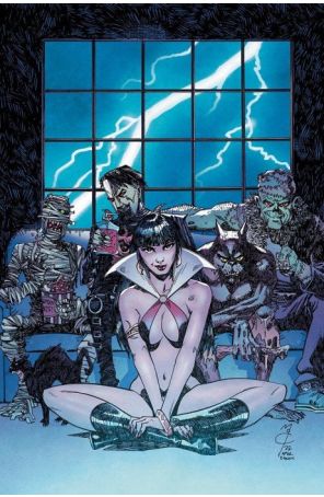 Vampirella Year One 1ZA published by Dynamite with cover art by John McCrea