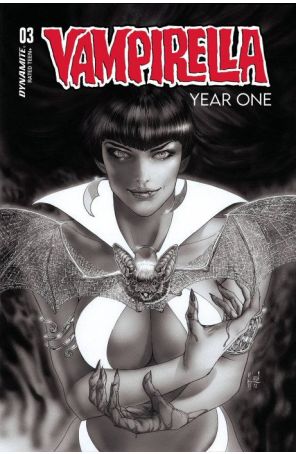 Vampirella Year One 3Q published by Dynamite with cover art by Guillem March