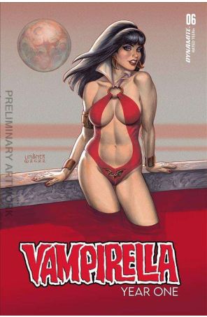 Vampirella Year One 6G published by Dynamite with cover art by Joseph Michael Linsner