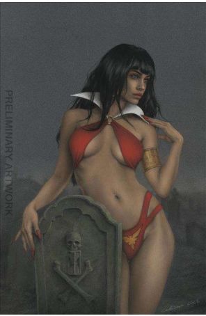 Vampirella Year One 6J published by Dynamite with cover art by Celina