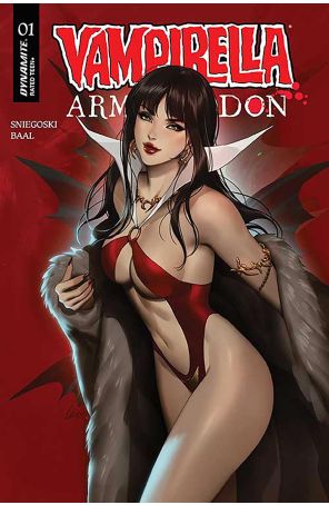 Vampirella: Armageddon 1N published by Dynamite with cover art by Leirix Li