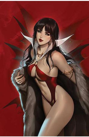 Vampirella: Armageddon 1R published by Dynamite with cover art by Leirix Li