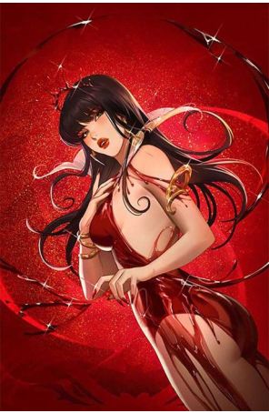 Vampirella: Armageddon 2O published by Dynamite with cover art by Lesley “Leirix” Li