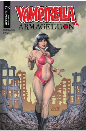 Vampirella: Armageddon 3C published by Dynamite with cover art by Joseph Michael Linsner