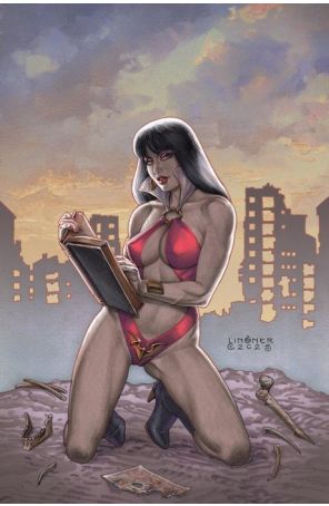 Vampirella: Armageddon 5G published by Dynamite with cover art by Joseph Michael Linsner