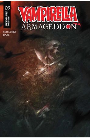 Vampirella: Armageddon 9A published by Dynamite with cover art by Francesco Mattina