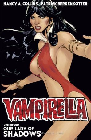 Vampirella: Our Lady of Shadows 1 published by Dynamite with cover art by Terry Dodson