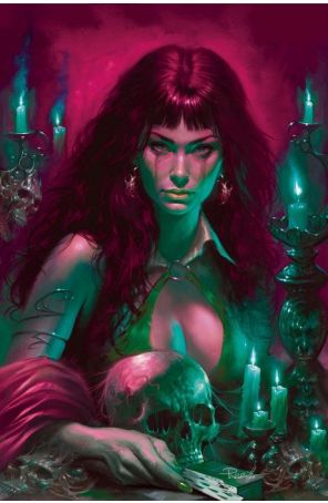 Vampirella/Dracula: Rage 3L published by Dynamite with cover art by Lucio Parrillo