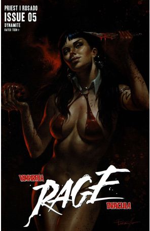 Vampirella/Dracula: Rage 5A published by Dynamite with cover art by Lucio Parrillo