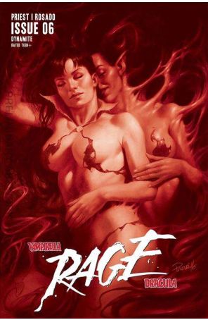 Vampirella/Dracula: Rage 6F published by Dynamite with cover art by Lucio Parrillo