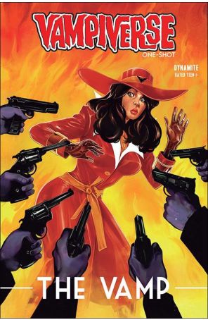 Vampiverse Presents: The Vamp 1G published by Dynamite with cover art by Daniel Maine