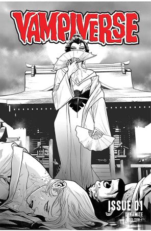 Vampiverse 1G published by Dynamite with cover art by Stephen Segovia
