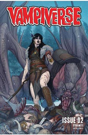 Vampiverse 2A published by Dynamite with cover art by Madibek Musabekov