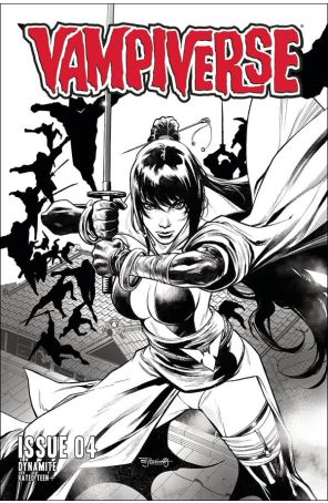 Vampiverse 4F published by Dynamite with cover art by Stephen Segovia