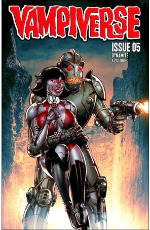 Vampiverse 5M published by Dynamite with cover art by Roberto Castro
