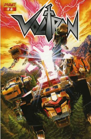 Voltron (Dynamite, Vol. 1) 2A published by Dynamite with cover art by Alex Ross
