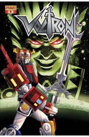 Voltron (Dynamite, Vol. 1) 4B published by Dynamite with cover art by Sean Chen