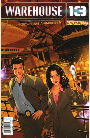Warehouse 13 1A published by Dynamite with cover art by Ben Morse