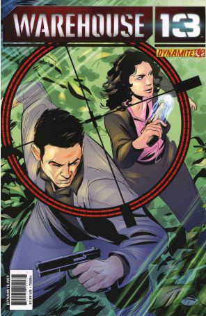 Warehouse 13 4A published by Dynamite with cover art by Ben Morse