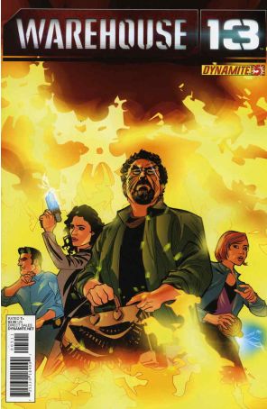 Warehouse 13 5A published by Dynamite with cover art by Ben Morse