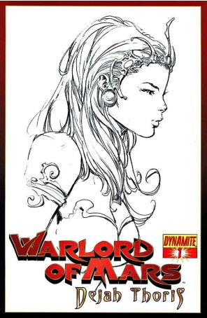 Warlord of Mars: Dejah Thoris 1F published by Dynamite with cover art by David Finch