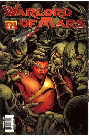 Warlord of Mars 11B published by Dynamite with cover art by Stephen Sadowski