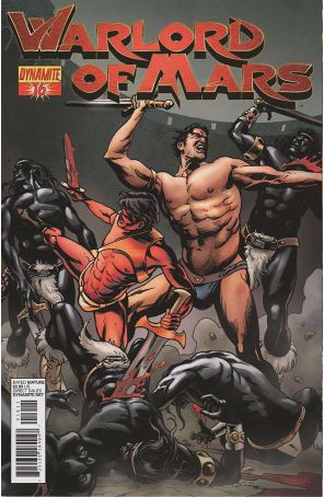 Warlord of Mars 16B published by Dynamite with cover art by Stephen Sadowski