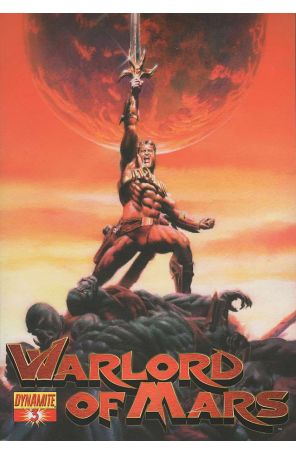 Warlord of Mars 3C published by Dynamite with cover art by Patrick Berkenkotter