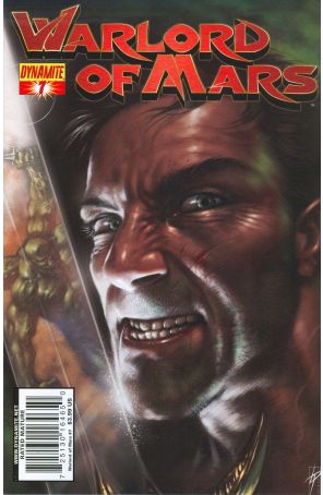 Warlord of Mars 7B published by Dynamite with cover art by Lucio Parrillo