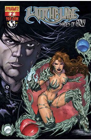 Witchblade: Shades of Gray 2B published by Dynamite with cover art by Adriano Batista