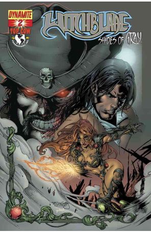 Witchblade: Shades of Gray 2C published by Dynamite with cover art by Stephen Segovia