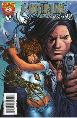 Witchblade: Shades of Gray 3A published by Dynamite with cover art by Eric Basaldua