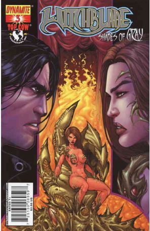 Witchblade: Shades of Gray 3B published by Dynamite with cover art by Adriano Batista
