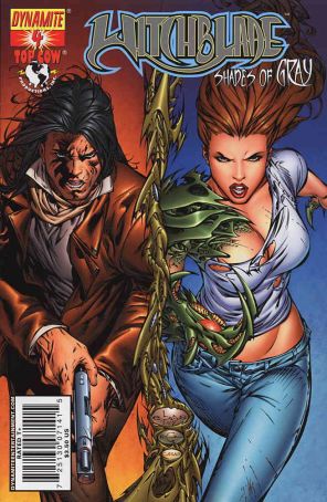 Witchblade: Shades of Gray 4A published by Dynamite with cover art by Eric Basaldua