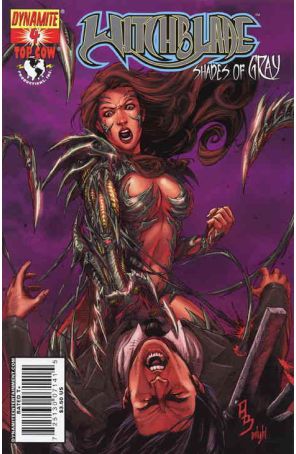 Witchblade: Shades of Gray 4B published by Dynamite with cover art by Adriano Batista