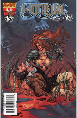 Witchblade: Shades of Gray 4C published by Dynamite with cover art by Stephen Segovia