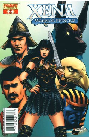 Xena (Dynamite) 2B published by Dynamite with cover art by Fabiano Neves