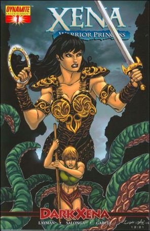 Xena (Dynamite, Vol. 2) 1A published by Dynamite with cover art by Aaron Lopresti