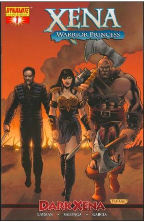 Xena (Dynamite, Vol. 2) 1B published by Dynamite with cover art by Fabiano Neves