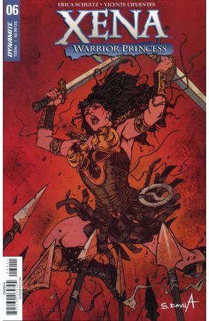 Xena (Dynamite, Vol. 3) 6A published by Dynamite with cover art by Sergio Davila