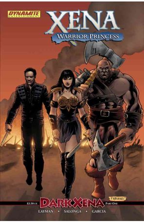 Xena (Vol. 2) 1B published by Dynamite with cover art by Fabiano Neves