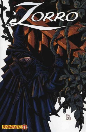 Zorro (Dynamite) 11B published by Dynamite with cover art by Francesco Francavilla