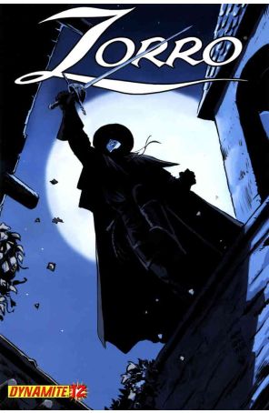 Zorro (Dynamite) 12B published by Dynamite with cover art by Francesco Francavilla