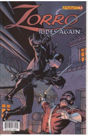 Zorro Rides Again 3A published by Dynamite with cover art by Matt Wagner