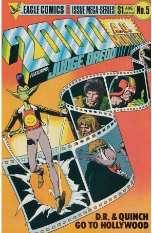 2000 A.D. Monthly (1st Series) 5 published by Eagle with cover art by Brian Bolland